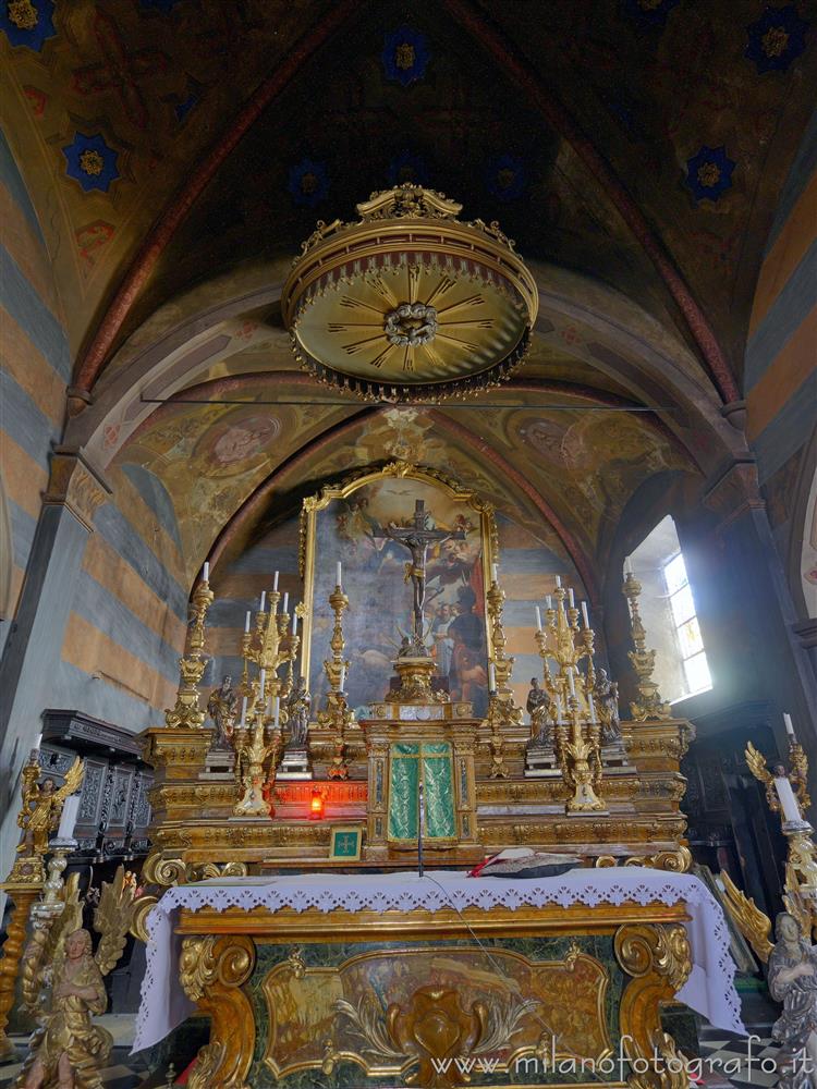Biella (Italy) - Main altar of the Church of St. James